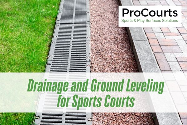 Are There Specific Considerations for Drainage and Leveling the Ground?